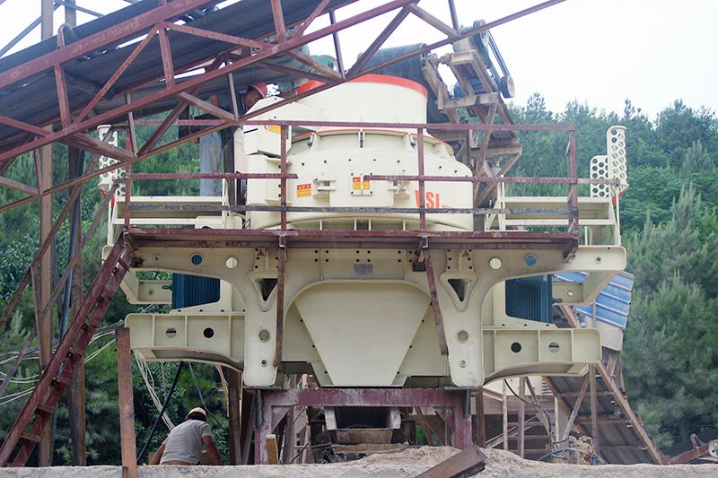 VSI制砂機(jī)現(xiàn)場圖