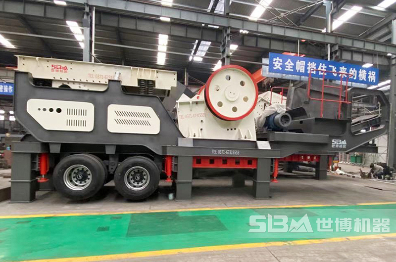 輪胎移動(dòng)破碎機(jī)