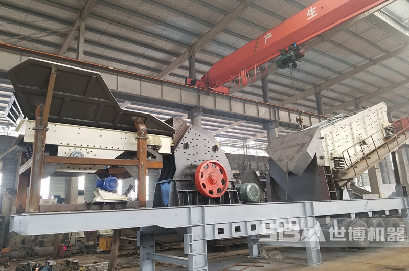 移動矸石粉碎機，重錘式移動破碎機