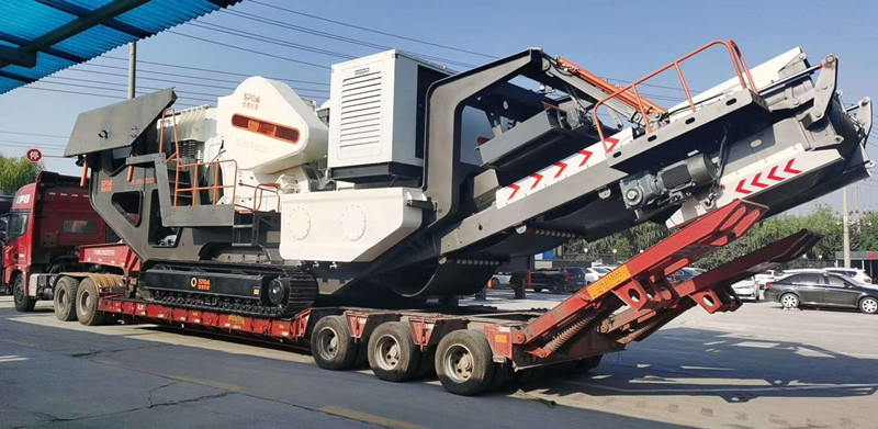 履帶移動鄂破機發(fā)貨