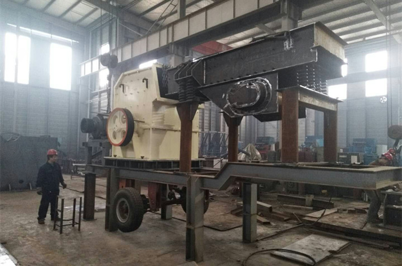 移動式箱式石料破碎機，移動箱破