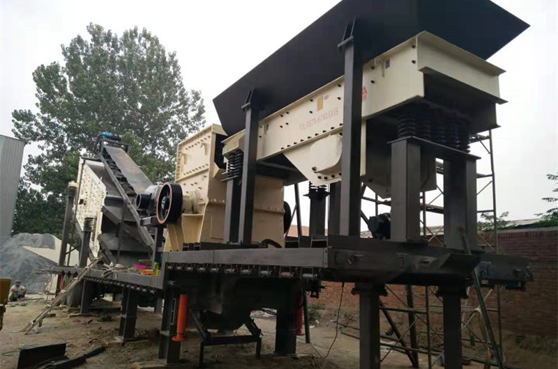 三組合碎石破碎一體機，主機配置箱破