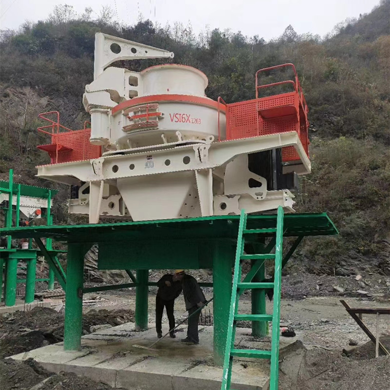 6X1263沖擊式制砂機，500t碎石制砂機