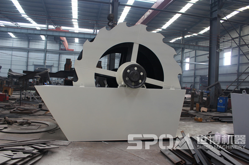 砂巖洗砂設(shè)備，輪式洗砂機