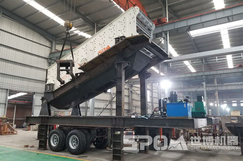 新型移動篩沙機(jī)設(shè)備