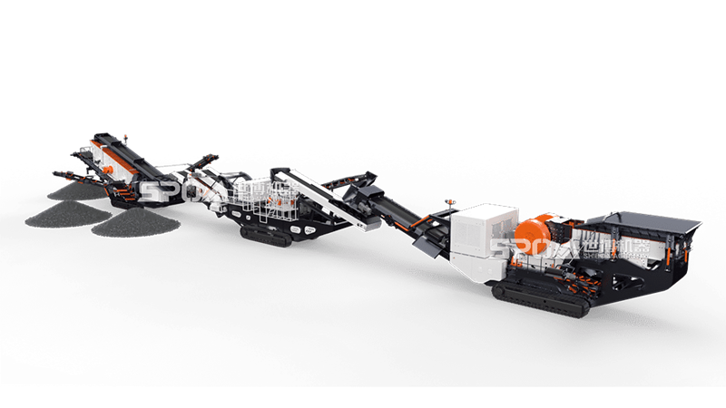 建筑垃圾制砂成套設(shè)備，移動破碎制砂設(shè)備