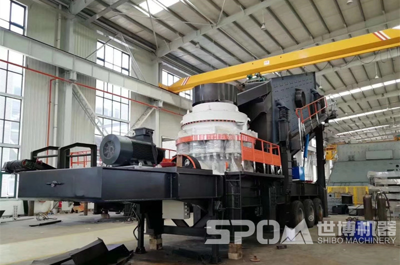 時產(chǎn)500噸輪胎式中細碎移動破碎站